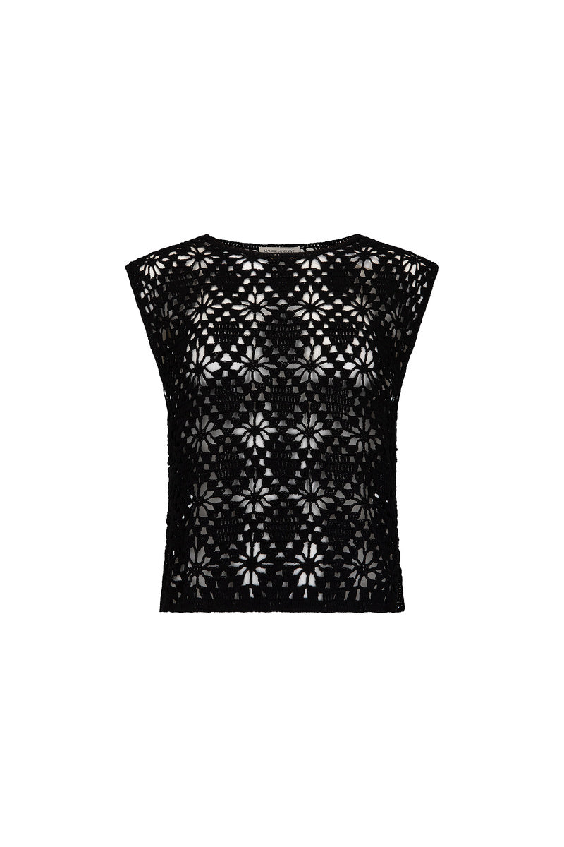 LET IT BE CROCHET TANK - BLACK – Maurie and Eve